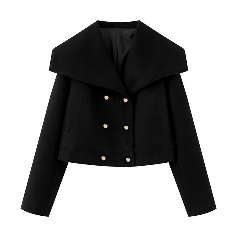 Women's Wool Blend Fashion Jacket