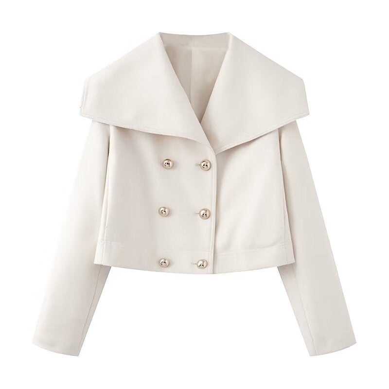 Women's Wool Blend Fashion Jacket